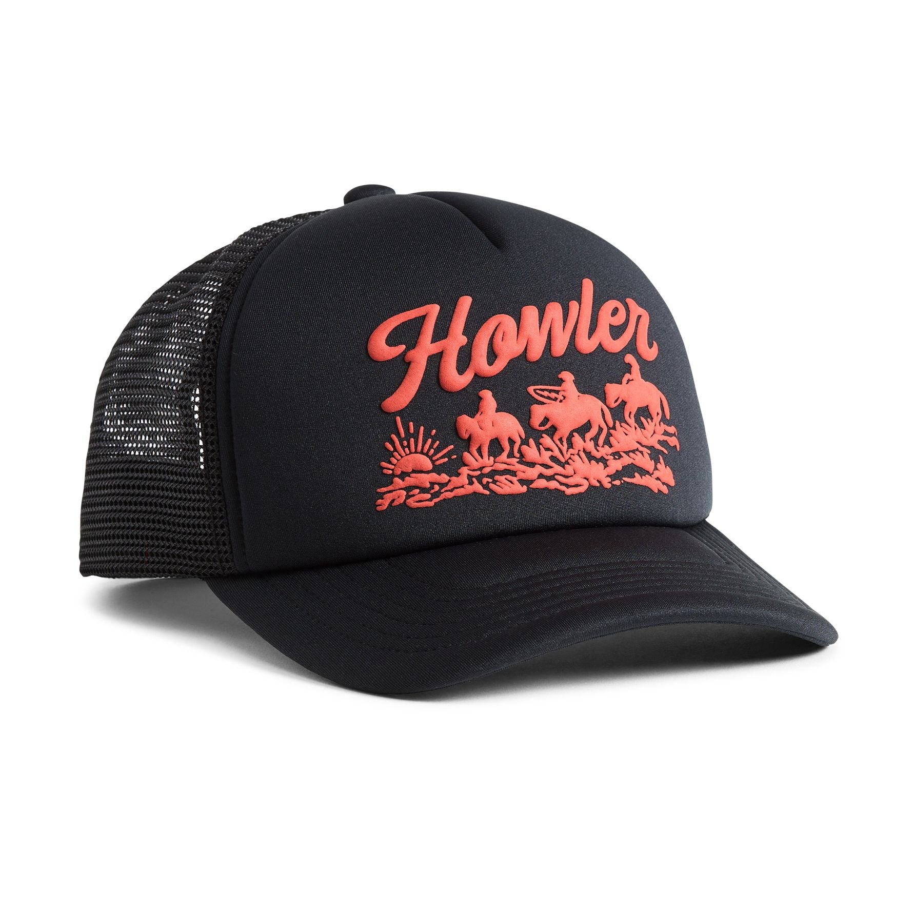 Howler Posse Foam Dome Snapback- Black